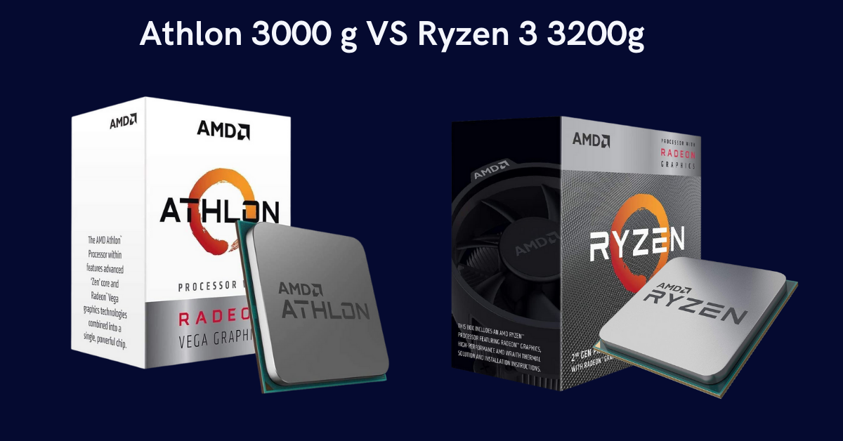 Athlon 3000 g VS Ryzen 3 3200g--- the best AMD processor